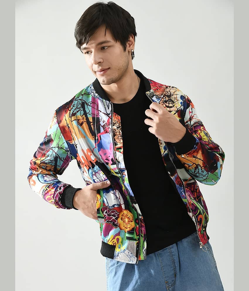 PLUS PARADISE Polyester Men's Casual Jacket - Multicolor ( Pack of 1 )
