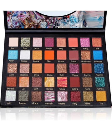 Beauty Berry 40 Fashion Eyeshadow Eyes Pressed Powder Colours 80 g