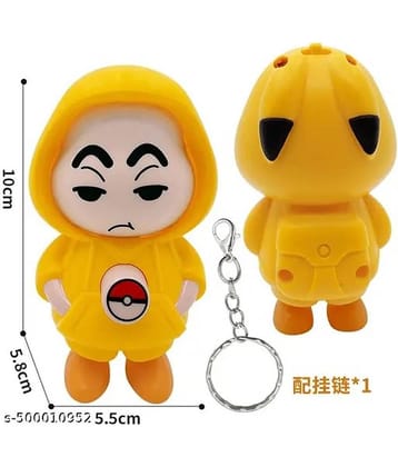 Sinchan Expression Changeable Toy Keychain