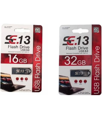 SE.13 16GB & 32GB FLASH PENDRIVE USB 3.0 (COMBO PACK)