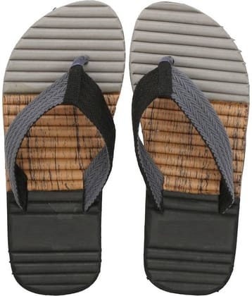 Leavess - Orange Men's Thong Flip Flop