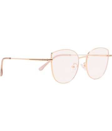 Admire Gold Full Rim Cat Eye Computer Glasses ( Pack of 1 )