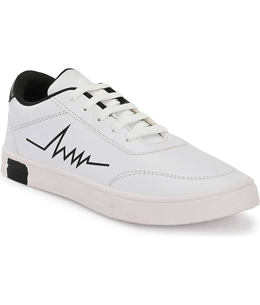Magnolia White Men's Lifestyle Shoes