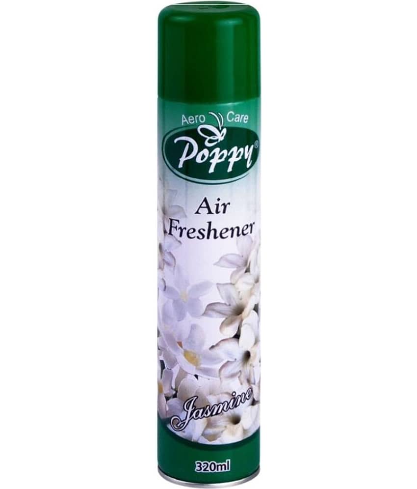 Aero Care Poppy Jasmine Air Freshener Room Fragrant Spray A Wave of Freshness 320 ml (Pack of 1)