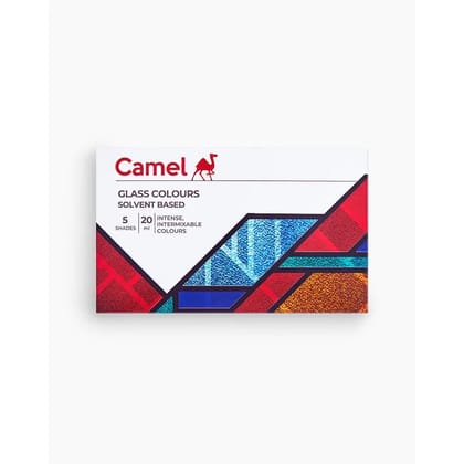 Camel Glass Colours Solvent Based Set