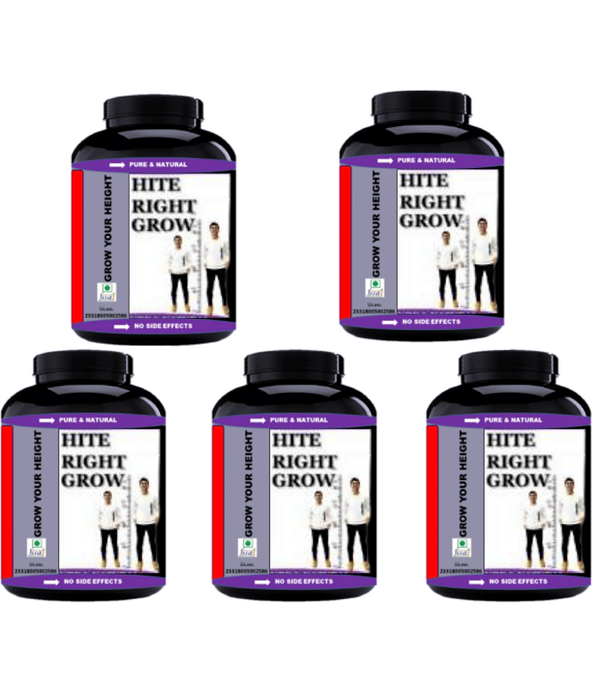Hindustan Herbal HITE RIGHT GROW 0.5 kg Powder Pack of 5