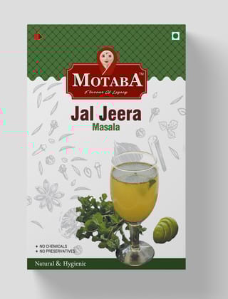 MOTABA Jal Jeera Masala, 100 gm