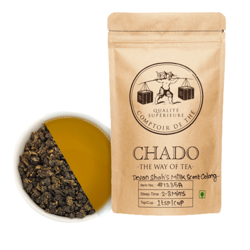 Devan Shah's Milk Scent Oolong Tea-50 g Loose Leaf