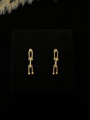 Bold Links Earrings
