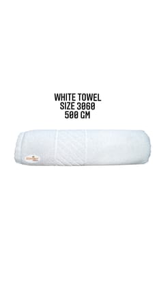White Towel ( Colour - White )