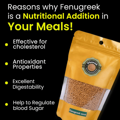 Buy Methi Fenugreek Seeds Online India - Health Spice | Phoran