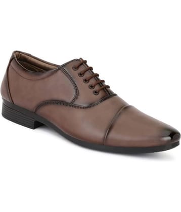 MARKRANGE - Brown Men's Oxford Formal Shoes