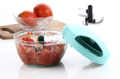 JSMorison Manual Food Chopper 450ml Easy & Quick Vegetable, Fruit, and Herb Chopping, Compact Kitchen Tool JSMorison Manual Food Chopper 450ml Easy & Quick Vegetable, Fruit, and Herb Chopping, Compact Kitchen Tool
