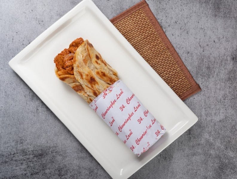 Chicken tikka roll (6 inch)