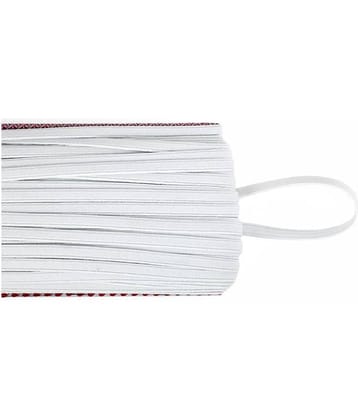 VARDHMAN Elastic Imported, 1/4 (Quarter) Inch Width, Used in Dresses, Pants, Lingeries, Children Frocks and Underwear, Tailoring, Sportswear, Belts Waist Bands, Suitcase Straps, 25 MTS Pack