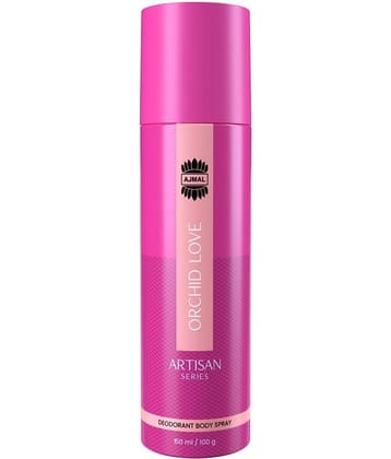 Ajmal Artisan - Orchid Love Deodorant Perfume 150ml Longlasting Spray Gift For Women Pack of 1