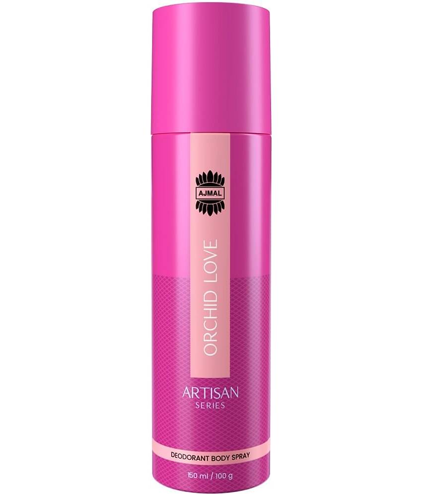 Ajmal Artisan - Orchid Love Deodorant Perfume 150ml Longlasting Spray Gift For Women Pack of 1