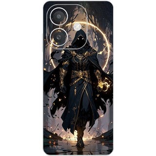 Yug Emporium Back Skin Wrap For Oppo A3x Premium Quality Full Coverage (Angry Man) (Mobile Back Cover, Multicolor)
