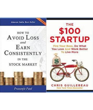 combo of 2 How to Avoid Loss and Earn Consistently in the Stock Market + 100 dollar startup