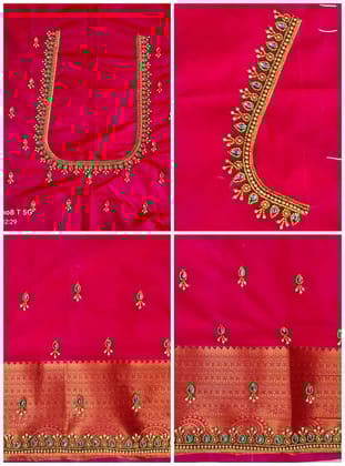 Floral Print ButtonUp Blouse