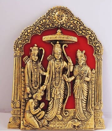 Sankalan Art Gallery Ram Darbar Aluminium Idol