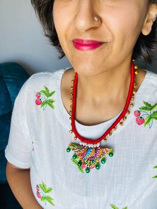 Dhanak Handcrafted necklet II