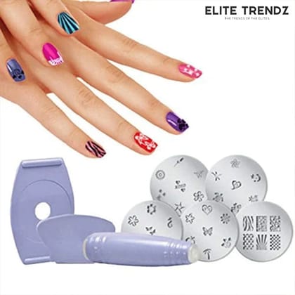 Nail Art Stamping Kit: More than 50 Nail Stamping Designs For you