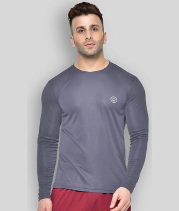 Chkokko - Polyester Regular Fit Indigo Men's Sports T-Shirt ( Pack of 1 )