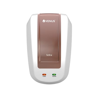 Venus Tefra 5T30 05-Litre Instant Water Heater(Coffee Brown Panel) | Water Heater for Bathroom and Kitchen |100% Copper Element| 5 Year Inner tank warranty |2 Year Heating element warranty Venus Tefra 5T30 05-Litre Instant Water Heater(Coffee Brown Panel