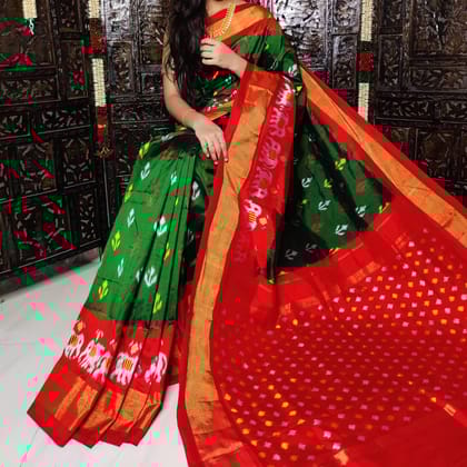 Ikkat Pochampalli Exclusive Style 18-Exclusive