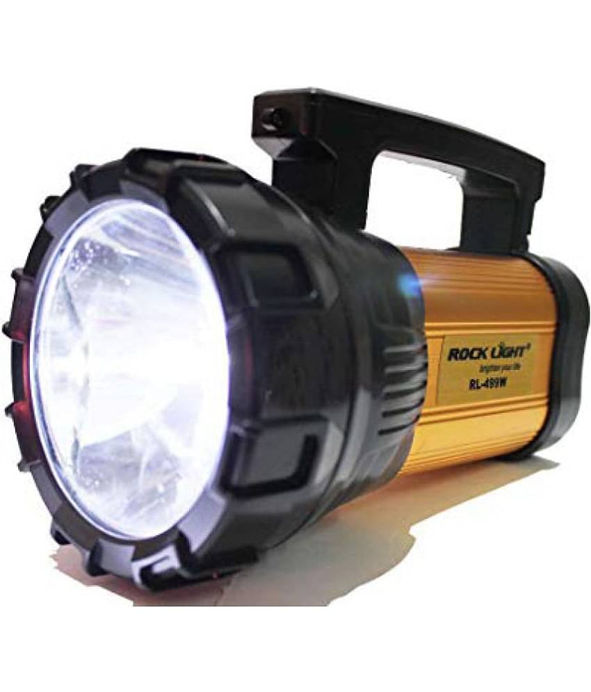 Rock Light - Above 50W Rechargeable Flashlight Torch ( Pack of 1 )