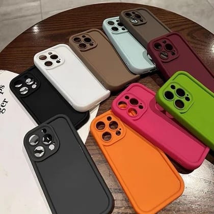 Bumper Liquid Silicone iPhone Case-iPhone 7 Plus / iPhone 8 Plus / Hot Pink