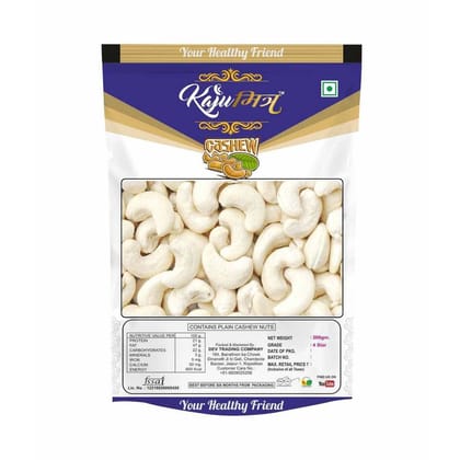 KajuMitra Cashew Nuts 1kg (Pack of 5 x 200g) | W280 Premium Cashews | 4 Star Whole Kaju | Natural & Fresh Dry Fruits | Family Value Pack