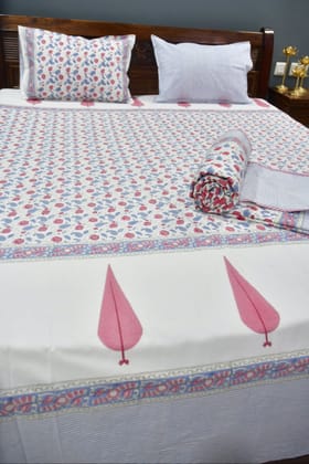 Valley of Flower Dohar Bedding set - Year-Round Comfort & Style Single dohar (pair)+king size Bedsheet Valley of Flower Dohar Bedding set - Year-Round Comfort & Style Single dohar (pair)+king size Bedsheet