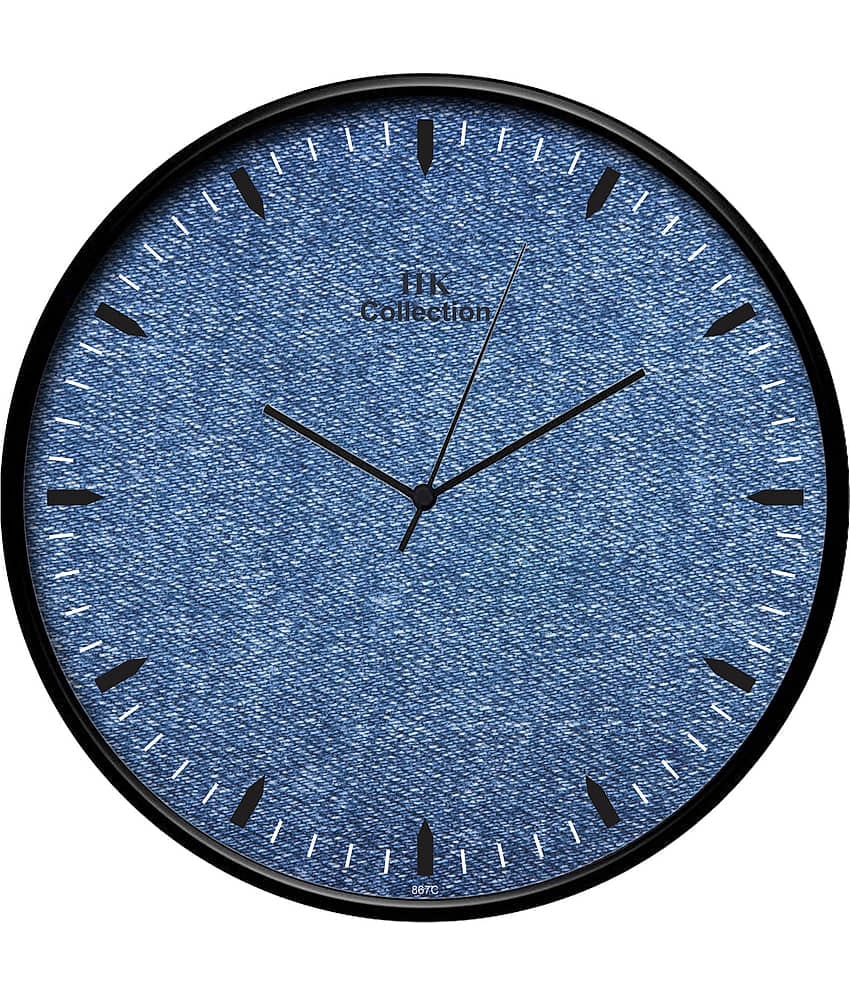 IIK COLLECTION - Circular Analog Wall Clock