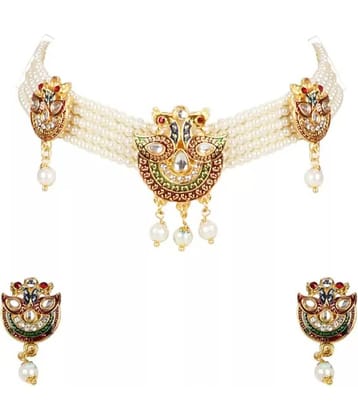Bhagya Lakshmi - Multicolor Alloy Necklace Set ( Pack of 1 )