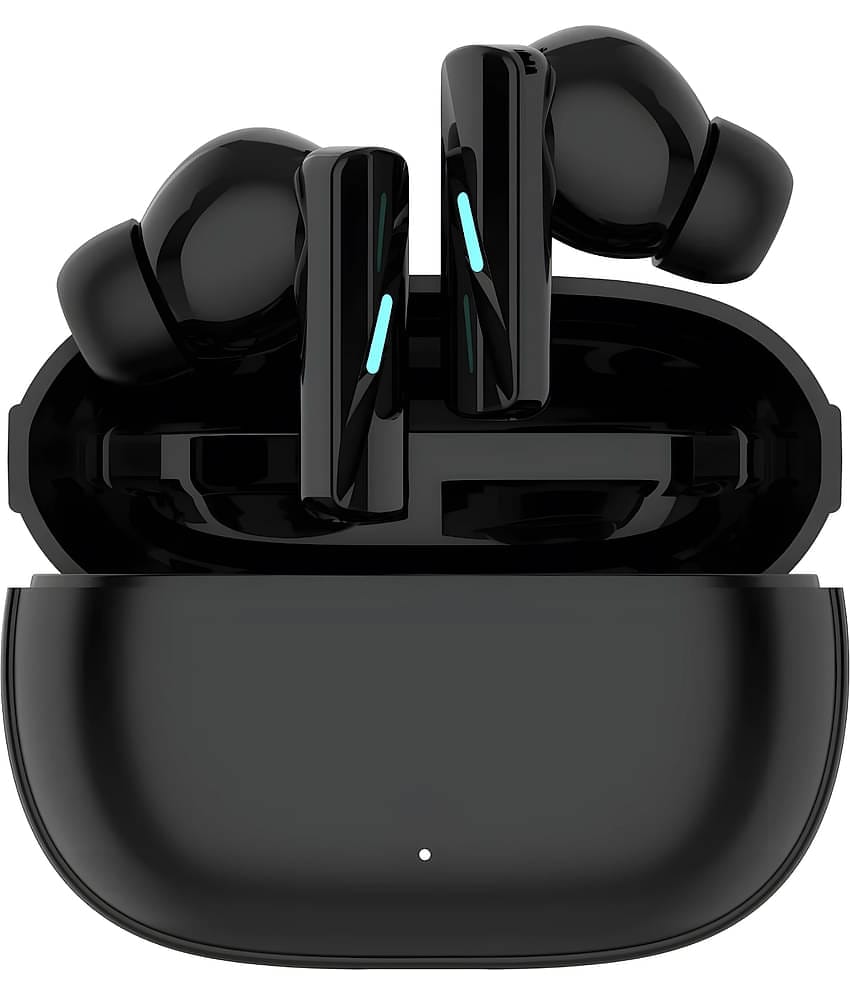 VERONIC MATE 50 Bluetooth True Wireless (TWS) In Ear 40 Hours Playback Powerfull bass,Fast charging IPX4(Splash & Sweat Proof) Black