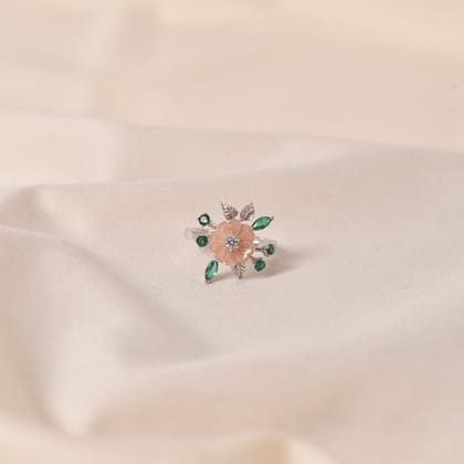Silver Glided Grace Ring-Size 17