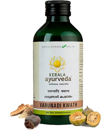 Kerala Ayurveda Varunadi Kwath 200Ml, Herbal Weight Management Syrup, Improved Fat Metabolism, Metabolism Booster, Fat Burner, 100% Ayurvedic