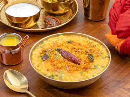 Spicy gunpowder khichdi