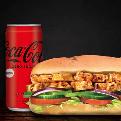 Chicken Teriyaki Sandwich (15cm) + Coke(Save 31%) Chicken Teriyaki Sandwich (15cm) + Coke(Save 31%)