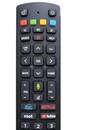 Jio Remote for Fiber Set-top Box With Voice Command Google Assistant | Original Remote Control & Genuine Remote for Joi | 43-key Universal Replacement | Easy Pairing Jio Remote for Fiber Set-top Box With Voice Command Google Assistant | Original Remote Control & Genuine Remote for Joi | 43-key Universal Replacement | Easy Pairing