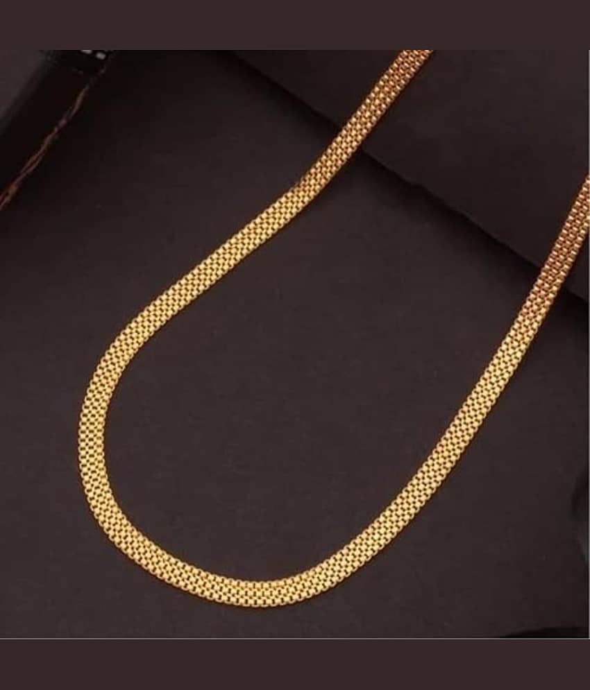 THRIFTKART Gold Plated Chain ( Set of 1 )