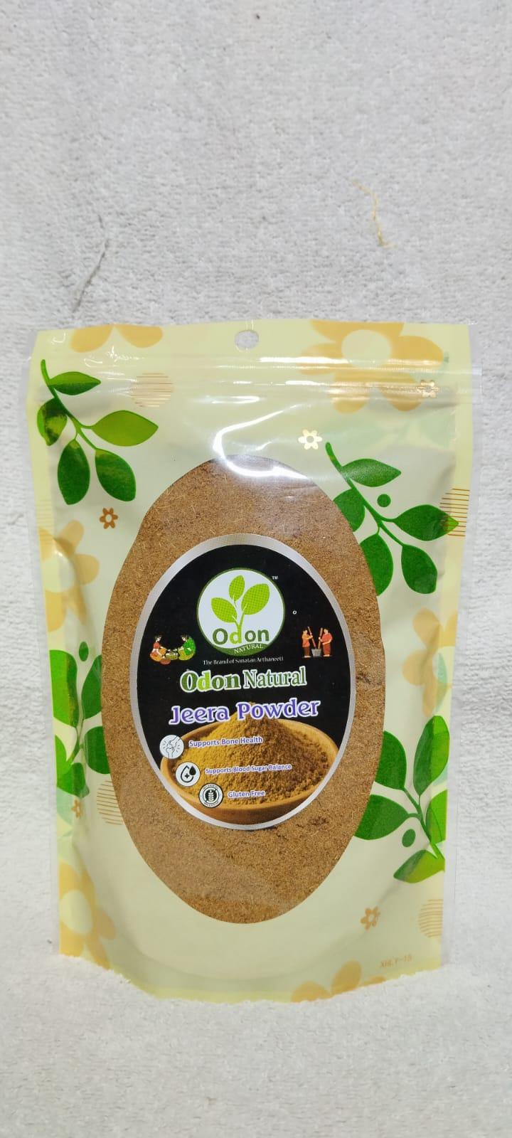 ODON NATURAL Cold Press JEERA Powder I Non-Combustion I Hand Pounded Stone Grounded With Natural Oils -150g