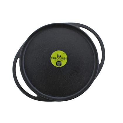 Trilonium Cast Iron Dosa Tawa | Infinity 2.0 | Diameter 11 inches | Pre-Seasoned | Weighs 2.4 Kgs Trilonium Cast Iron Dosa Tawa | Infinity 2.0 | Diameter 11 inches | Pre-Seasoned | Weighs 2.4 Kgs
