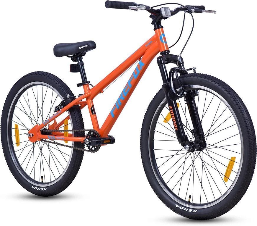FIREFOX Maddok 24T Mountain Cycle (Single Speed, Orange, Only Front Suspension)