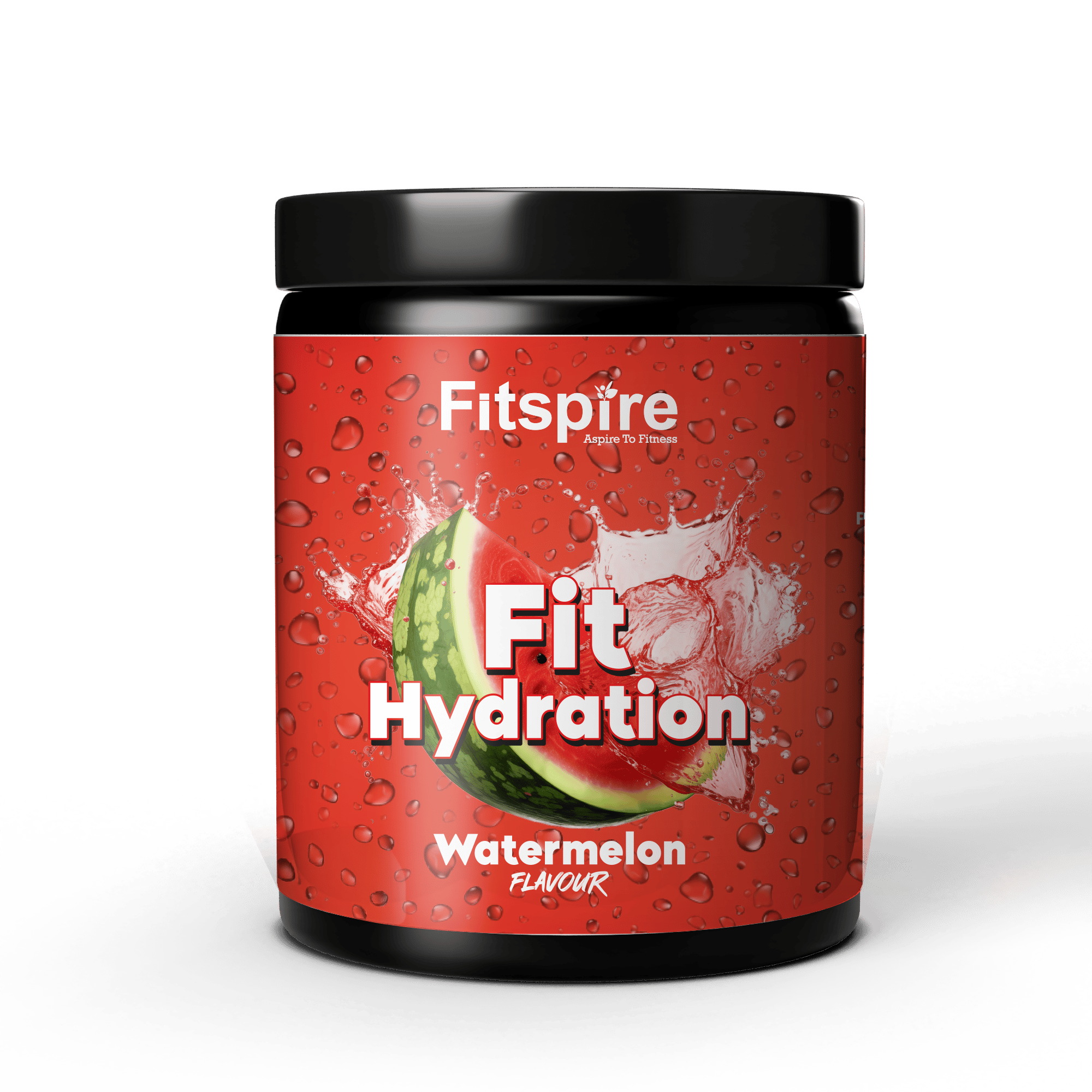 Fitspire Fit Hydration Watermelon Drink Powder | Electrolyte Hydration Mix | Instant Energy Drink | 200g