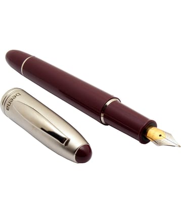 Srpc Beena Magic Maroon Retractable Fountain Pens With Cartridge