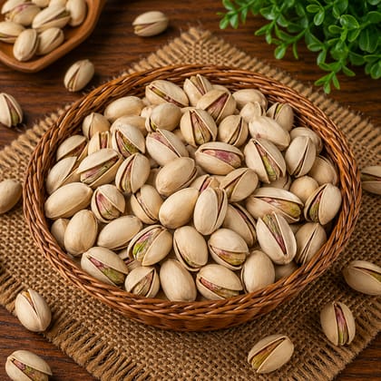 Shahi Salted Pistachios (250g) | Crunchy & Savory Dry Fruits | Healthy Snacking Shahi Salted Pistachios (250g) | Crunchy & Savory Dry Fruits | Healthy Snacking