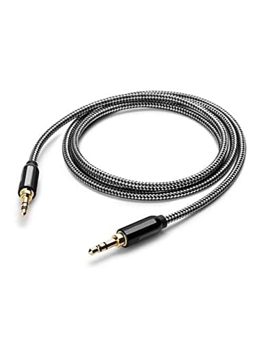 Nawani Audio Stereo 3.5mm AUX Cable (Male to Male) : 1 Meter Length.
